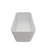 67 Inch Solid Surface Soaking Bathtub - Deep Soak Freestanding Tub