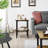 Round End Table Side Table with 2-Tier Storage Shelves(Set of 2)