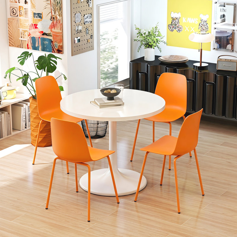 Chaise d'appoint Almeda Cheatham, Orange