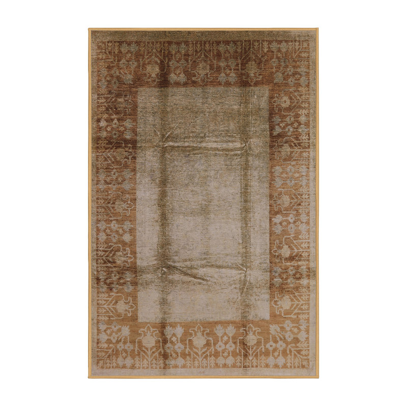 Tapis oriental beige / brun clair, Rectangle 8 pi x 12 pi