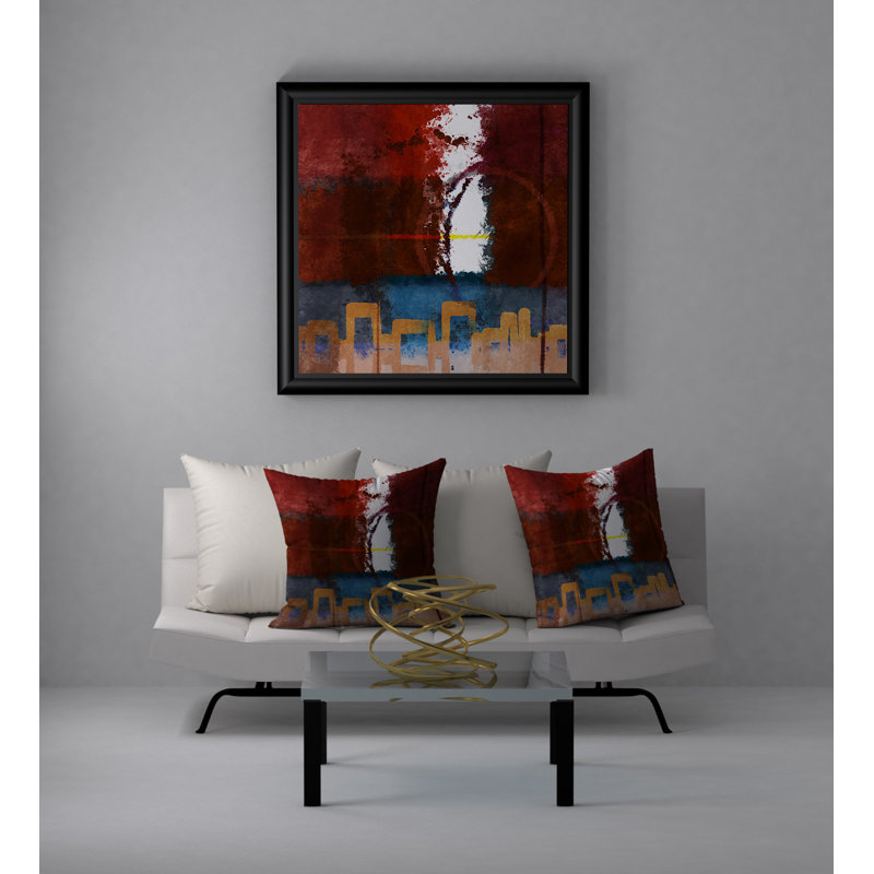 Très grande housse de coussin carrée/insert, 20 po x 20 po