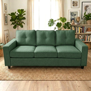 Chenille upholstery 77.2 inch wide Sofa