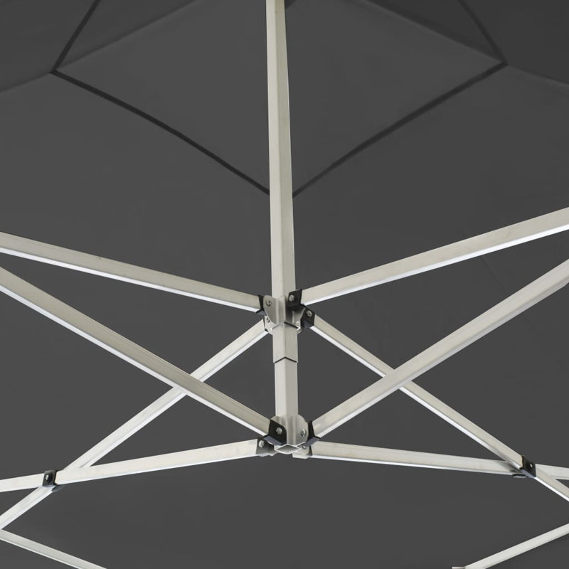 Quinnesec 2 x 2m Aluminium Party Tent, Anthracite