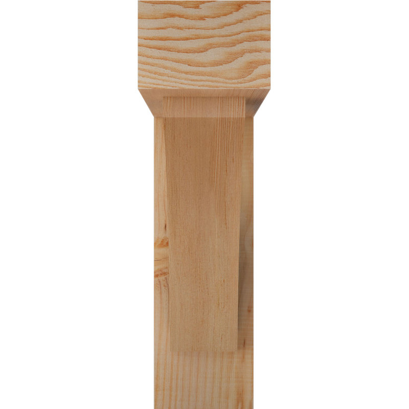 Support de bloc Thorton avec entretoise décalée, 22 X 22, Sapin Douglas de l 6 po (scié brut)
