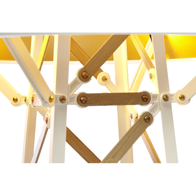 Construction Floor Lamp, Matte White, Medium