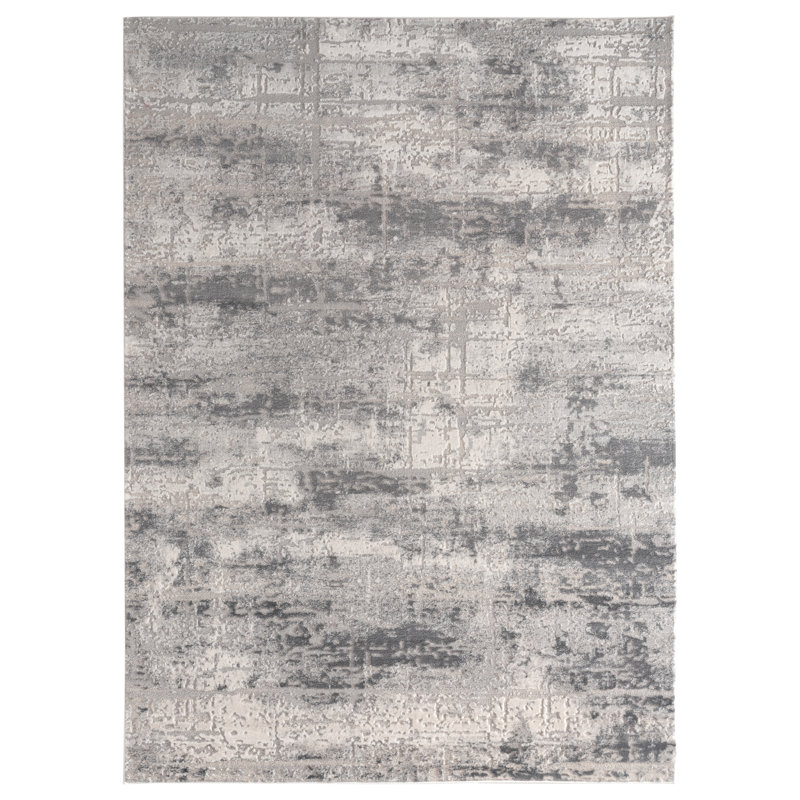 Emmeline Abstract Indoor Rug, Rectangle 1'11" x 3'