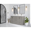 Ensemble de meuble-lavabo double 60 po Esin-78618847-89875216