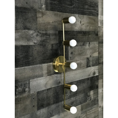 Aldwyche Solid Brass Armed Sconce