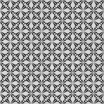 Tapis gris tissé à la machine