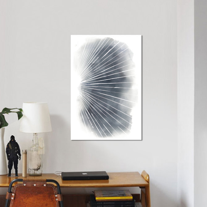 «Rays II», reproduction sur toile, H 60 po x l 40po x P 1,5 po, Toile tendue, Pas de tapis