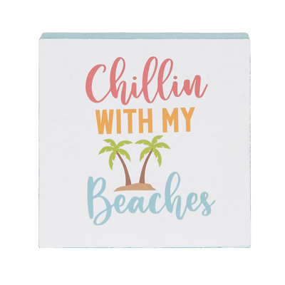 With My Beaches Shelf Block