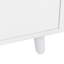 Grande armoire huche de cuisine l 63 po, armoire de rangement autoportante avec 4 portes, 4 tiroirs et tablette à micro-ondes, blanc