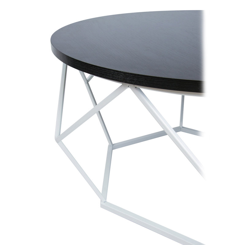 Ainsworth Frame Coffee Table, Black, White