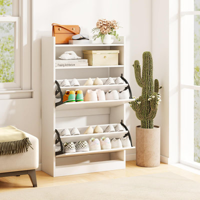12 Pair Shoe Storage Cabinet
