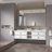 Metal Framed Bathroom Mirror for Wall, Rectangle Mirror, Bathroom Vanity Mirror Farmhouse, Anti-Rust, Hangs Horizontally or Vertically-2119419197-2119419195