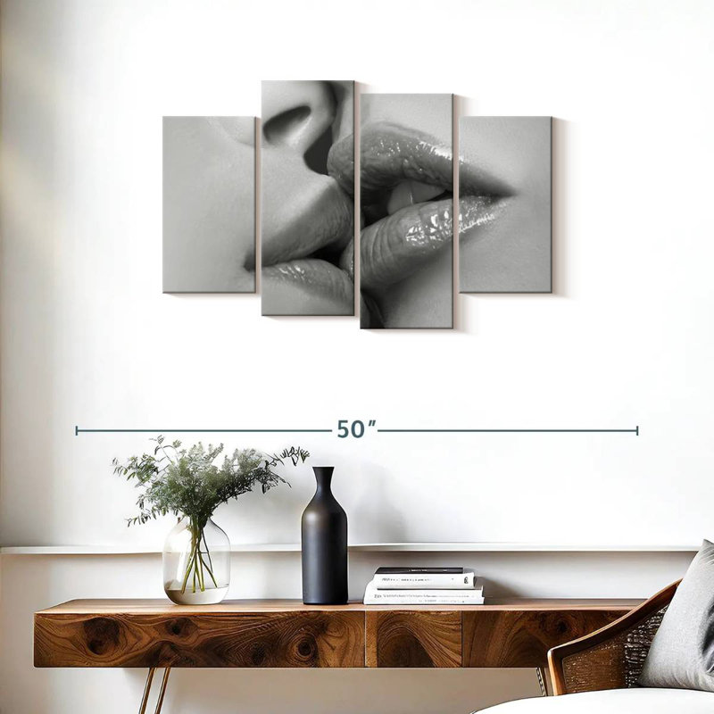 Hardie Kissing Lips, H 22 po x l 36 po