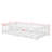 Low-To-The-Ground Twin-Size Floor Bed With Fence No Door Included-501043420