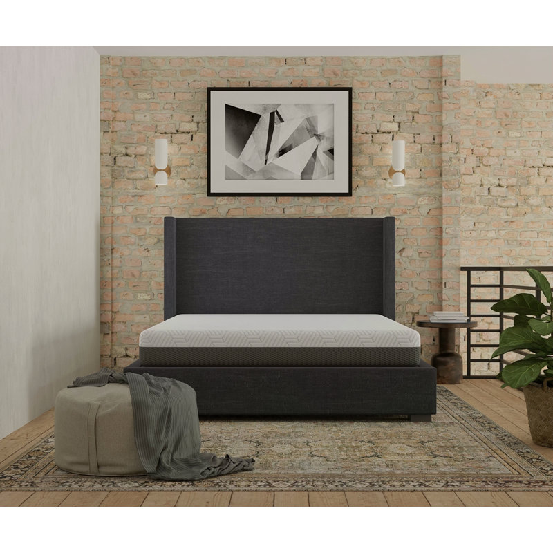 Matelas ferme de 8 po avec tissu rafraîchissant à changement de phase, Lit double