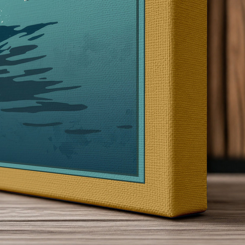 Print, 30x20 - 76.2 x 50.8 cm, Ochre Border