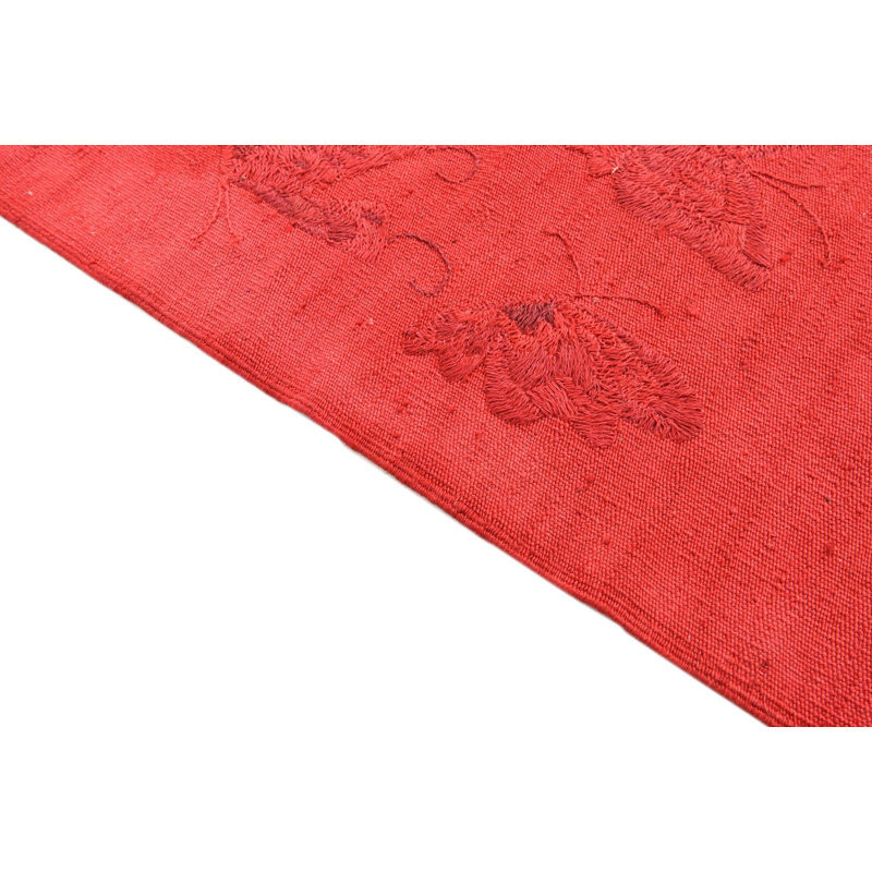 6x9 Parrish Red Rug