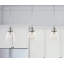 Mini-luminaire suspendu en verre 1 lumière
