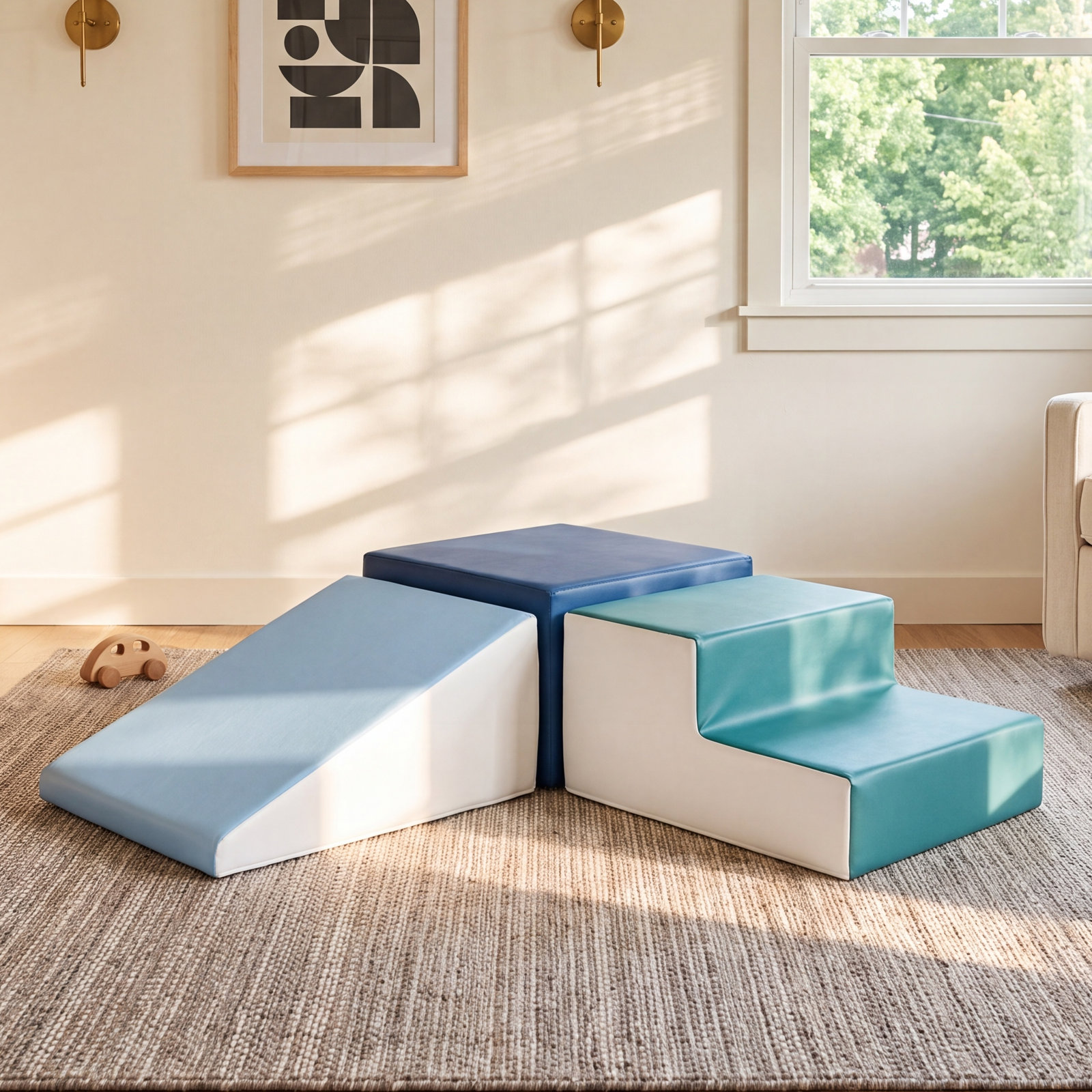 SoftScape Playtime Climber, Contemporary Navy