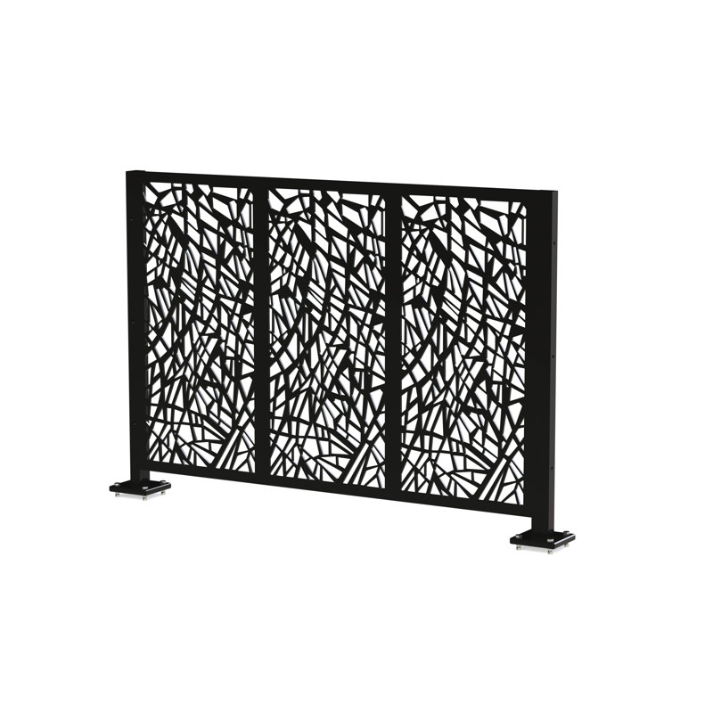 Black Office Partitions