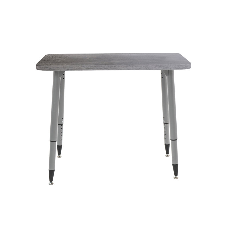 Table d'activité Adapte 24 x 36, 24 po x 36 po, Bois gris / argent