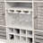 Islamorada - Sideboard with Wine Rack - Dapple Grey and Blanc Finish