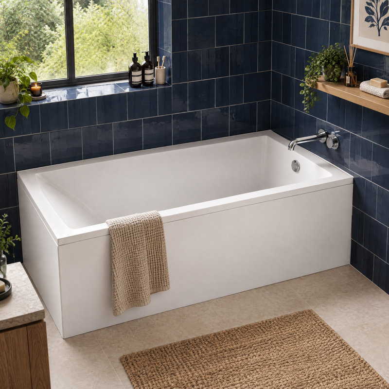 Embrey Acrylic Bath, 170cm x 70cm