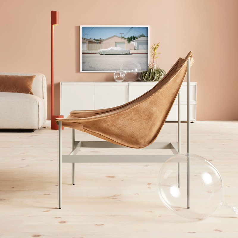 Heyday Lounge Chair, Black Full Grain Leather