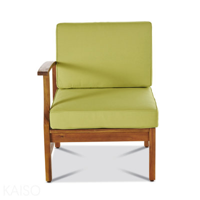 Fauteuil gauche, vert