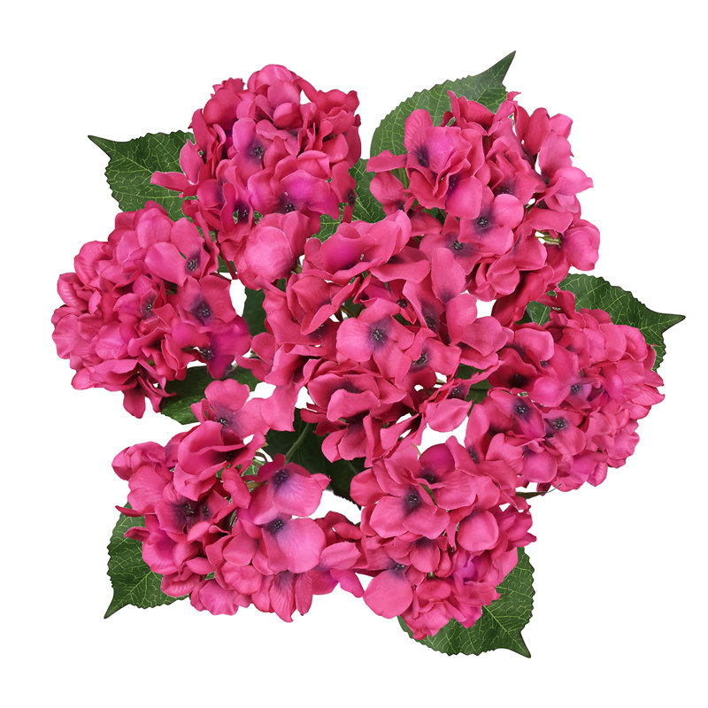 Tige d'hortensia de luxe Cragmont, Magenta
