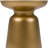 18" Gold Metal Round End Table