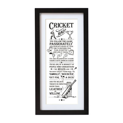 Cricket - Single Picture Frame Print