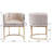 Kaydance Upholstered Dining Chairs Modern Arm Chairs-1684234694-1684234693