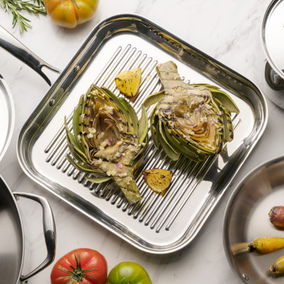 Tramontina Signature Tri-Ply Clad 11" Grill Pan