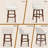 Detweiler Modern 26''H Swivel Counter Stool