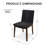 Modern Boucle Upholstered Dining Chair, Fully Assembled-165847730