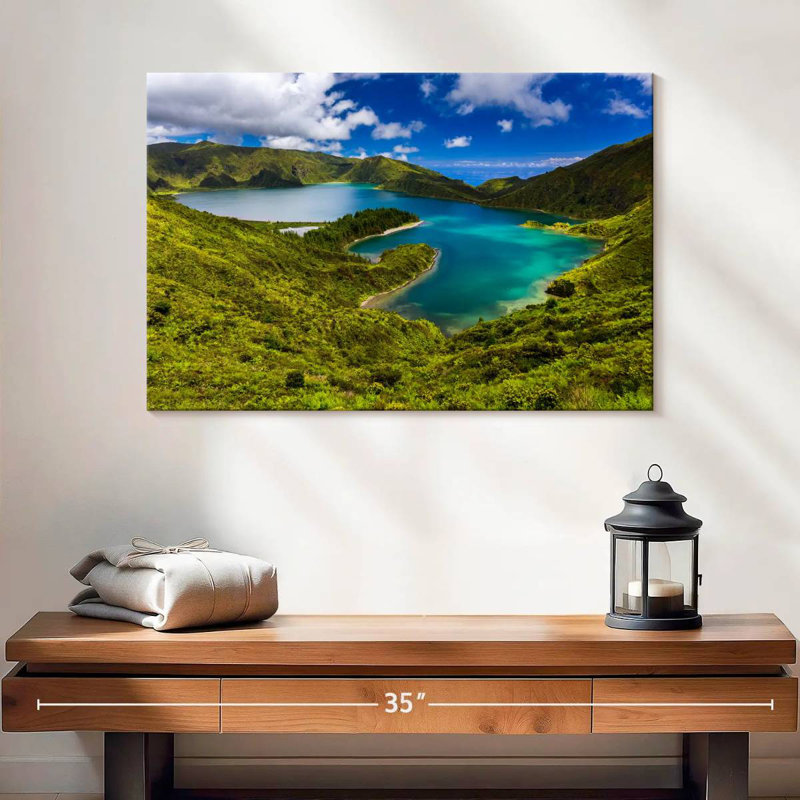 Lac Alvord Lagoa Do Fogo, H 16 po x l 24 po