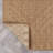 Geometric Border Sand/Natural Easy-Care Jute-Style Indoor/Outdoor Flat Woven Area Rug-667755525-657002382