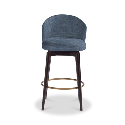Luna Swivel Upholstered Stool