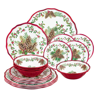 Abdulkareem Melamine Dinnerware Set 16 Piece - Service for 4