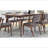 Marcella Dark Walnut Mid-century Rectangle Dining Table