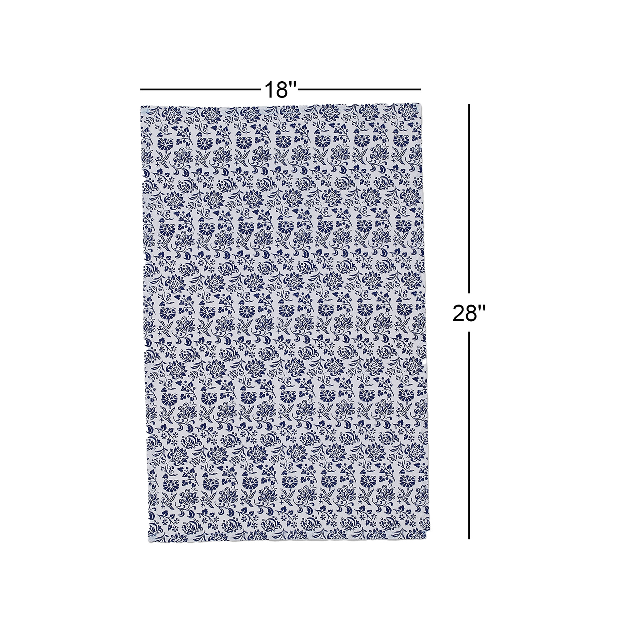 Cotton Floral Jacquard Dish Cloth Kitchen Towel