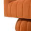 Upholstered Swivel Barrel Chair-1520334889