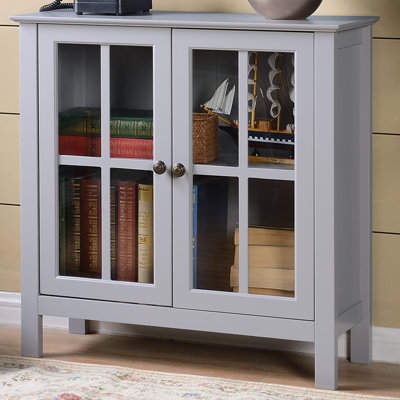 Solid Wood Accent Cabinet
