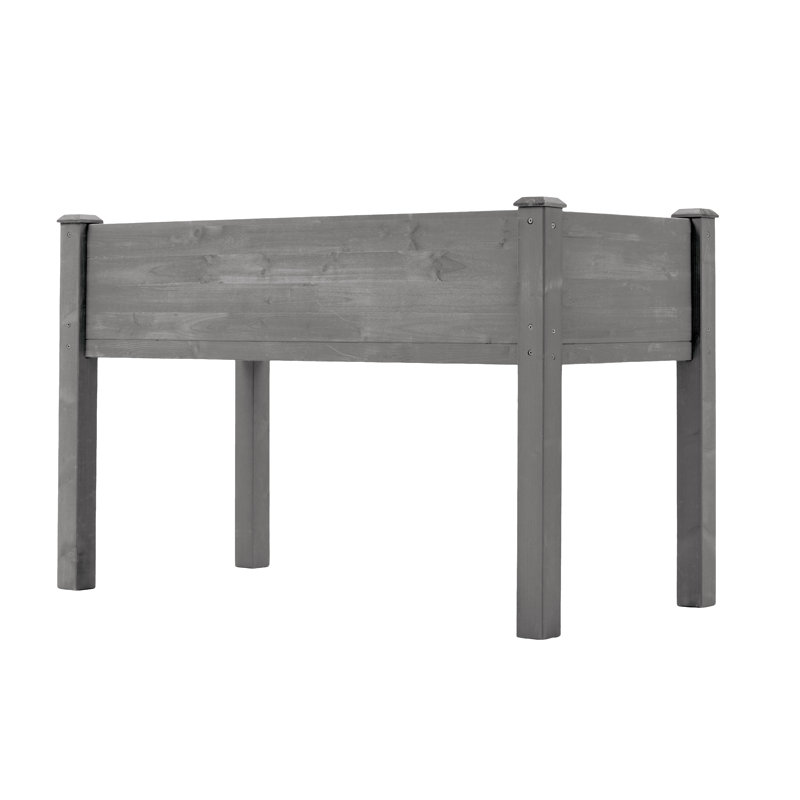 48X24X30 Inch Raised Garden Bed With Legs, Elevated Wooden Planter Box For Outdoor Plants Flowers Fruits Vegetable Herb Growing