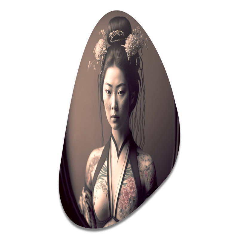 Art japonais rétro japonais, art asiatique asymétrique, H 39 po x l 21 po