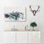 Oklahoma City Skyline Watercolour - Wrapped Canvas-56663463
